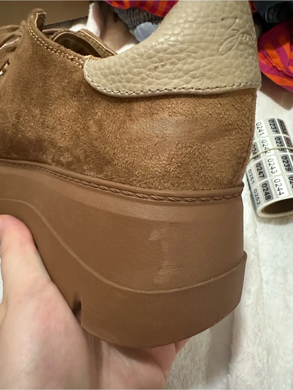 Zodiac Bea Chunky Platform Oxford Sneaker Latte Tan Gorpcore Utilitarian Y2K 10
